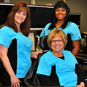 the dental hygienists at Baxter Dental Group